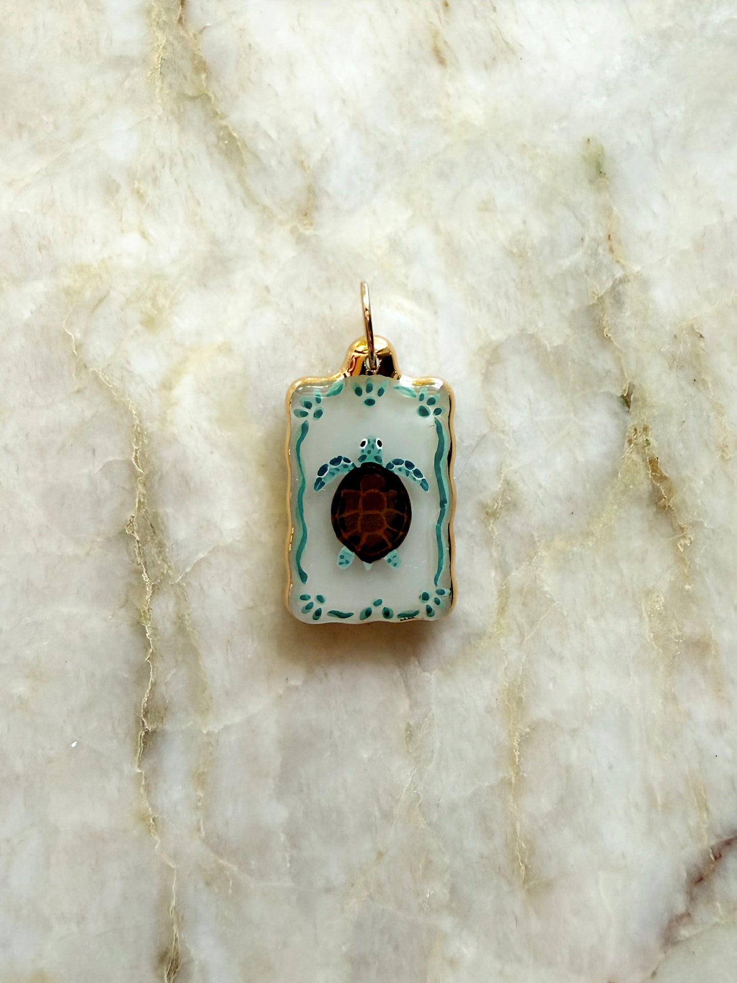 Sea Turtle (plaque) - CHARM ONLY
