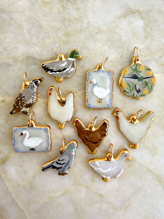 Goose Charm
