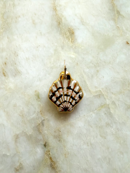 Scallop Seashell - CHARM ONLY