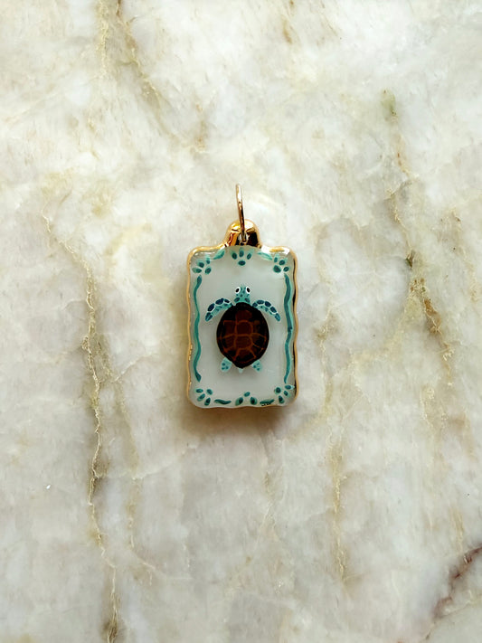 Sea Turtle (plaque) - CHARM ONLY